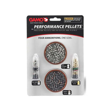 Gamo Combo Pack, Precision Pellets, .22 Pellets, (Rocket, Pba Platinum, Pba Armor, Pba Raptor)