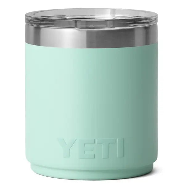 Load image into Gallery viewer, Yeti Rambler 10 Oz BPA Free Lowball 2.0 Tumbler w/ Magslider Lid - Seafoam
