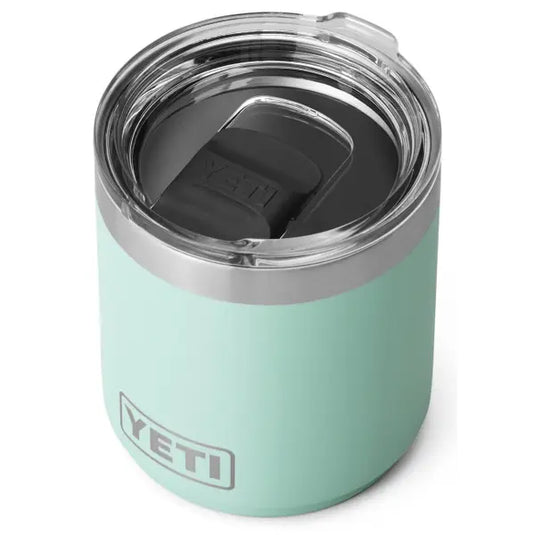 Yeti Rambler 10 Oz BPA Free Lowball 2.0 Tumbler w/ Magslider Lid - Seafoam