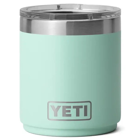 Yeti Rambler 10 Oz BPA Free Lowball 2.0 Tumbler w/ Magslider Lid - Seafoam