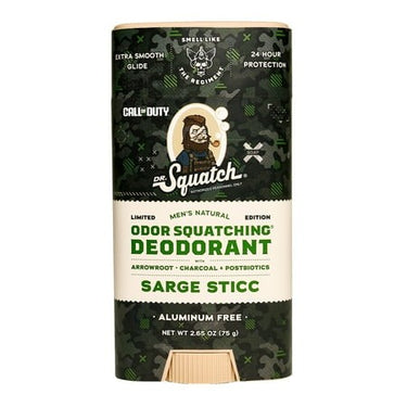 Dr. Squatch Sarge Sticc Limited Edition Call of Duty Deodorant 2.65oz
