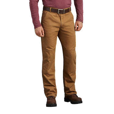 Dickies Flex Tough Max Duck Double Knee Men's Regular Fit Pants (Brown) Size 32x32