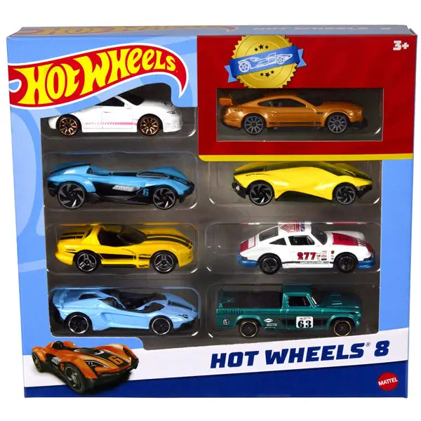 HW BASIC CAR 8PK ASST