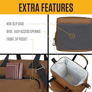 Carhartt Thick Foam Fully Insulated Cold Front Coolers (Tarmac)