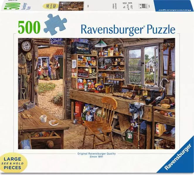 Jigsaw Puzzle Dad #39 s Shed 500 Pieces Puzzle The General Store Spokane Jigsaw Puzzle Dad #39 s Shed 500 Pieces Puzzle The General Store Spokane