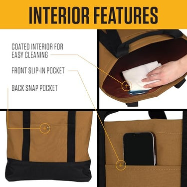 Carhartt 18L Classic Open Tote (Gravel)