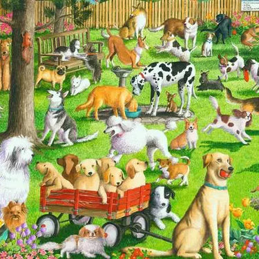 Jigsaw Puzzle At the Dog Park - 500 Pieces