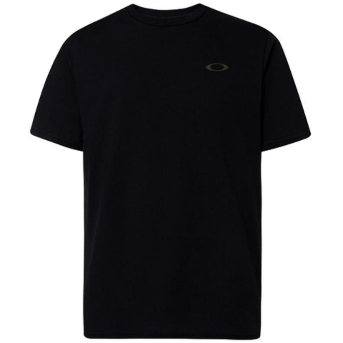 Oakley Men's SI Oakley Flag Short Sleeve Shirt, Blackout XLarge