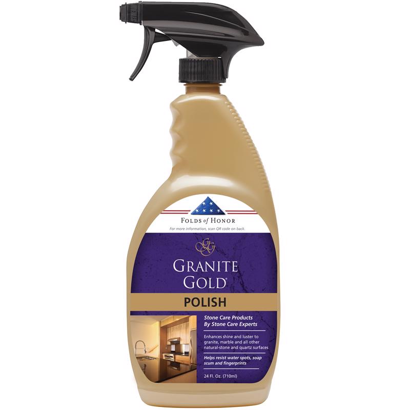 Load image into Gallery viewer, Granite Gold Citrus Scent Granite and Stone Polish 24 oz Liquid
