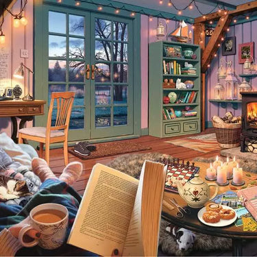 Jigsaw Puzzle Cozy Retreat - 500 Pieces Puzzle
