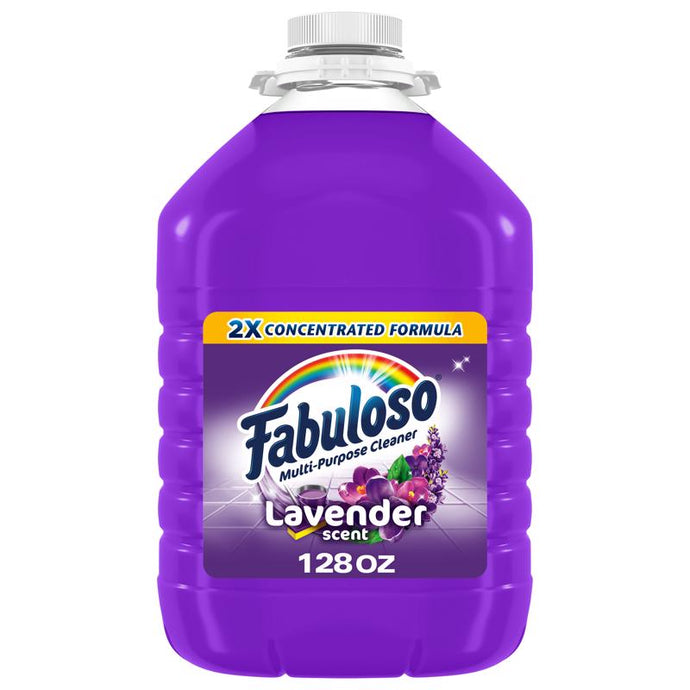 Fabuloso Lavender Scent Multi-Purpose Cleaner Liquid 128 oz