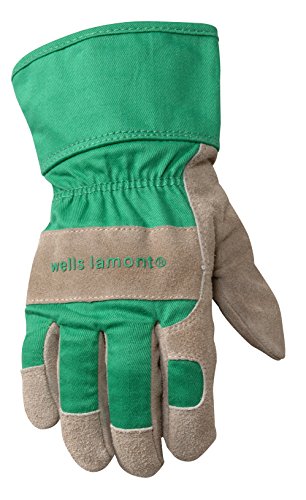 Wells Lamont  Kids Suede Cowhide Leather Palm Gloves