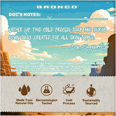 Dr. Squatch Bronco Bricc Bar Soap