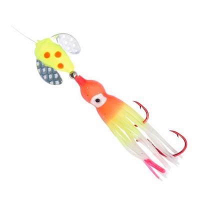 Yakima Bait Worden S Spin-N-Glo 1 1/2 Kokanee Rig Double Trouble Pink Glow Size 10