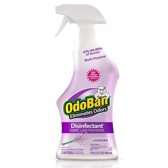 OdoBan Lavender Scent Disinfectant Fabric & Air Freshener 1 qt