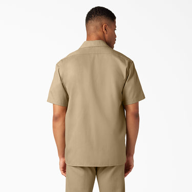 Dickies Short Sleeve Work Shirt (Khaki) Size L
