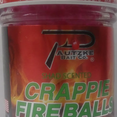 Pautzke Crappie Fire Balls – Pink Shad 1.35 Oz
