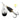 Blue Fox Classic Vibrax 01 Spinner 1/8oz (Black Chartreuse Candyback)