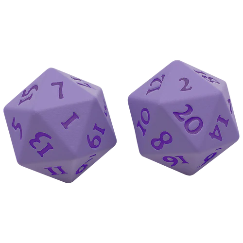 Ultra Pro Vivid Heavy Metal Dice Purple