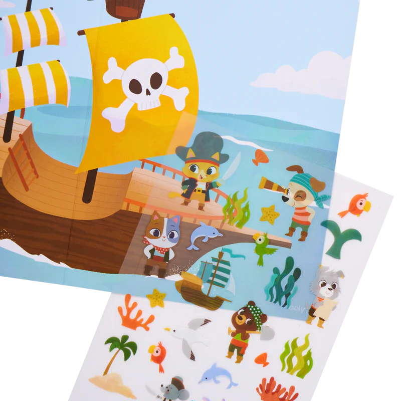 Load image into Gallery viewer, Ooly Set The Scene Transfer Stickers Magic - Ocean Adventure
