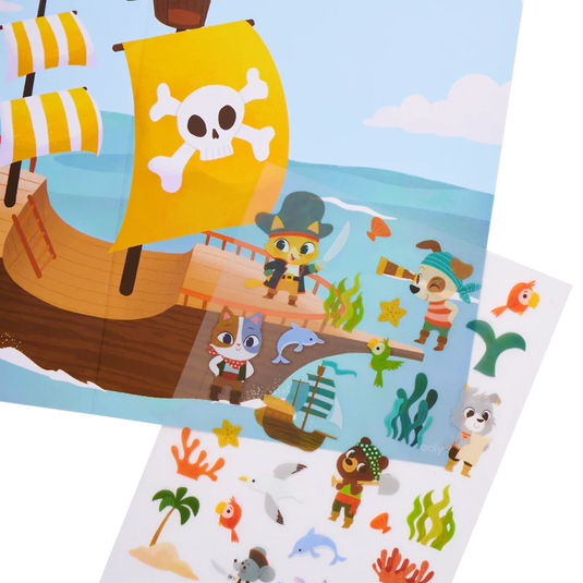 Ooly Set The Scene Transfer Stickers Magic - Ocean Adventure