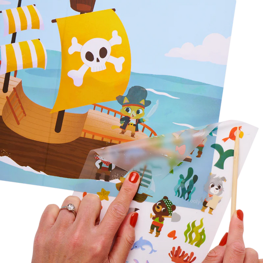 Ooly Set The Scene Transfer Stickers Magic - Ocean Adventure