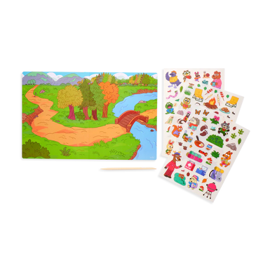 Ooly Set The Scene Transfer Stickers Magic - Let's Go Camping