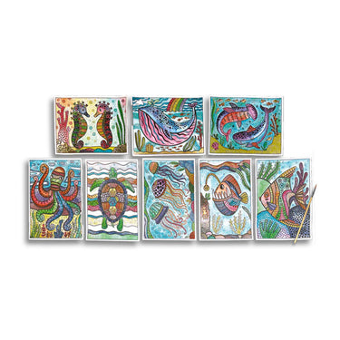 Ooly Hidden Colors Magic Paint - Magic Ocean