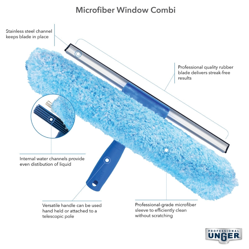 Load image into Gallery viewer, Unger 6 in. Plastic Window Squeegee/Scrubber
