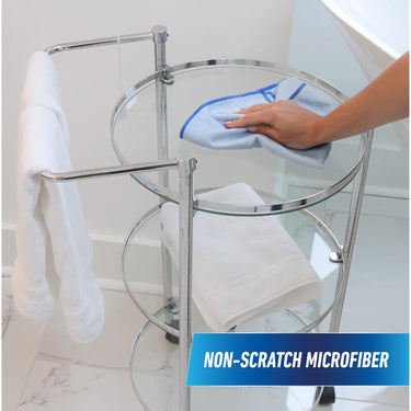 Unger Professional Grade Microfiber Cleaning Towel 18 in. W X 18 in. L 3 pk