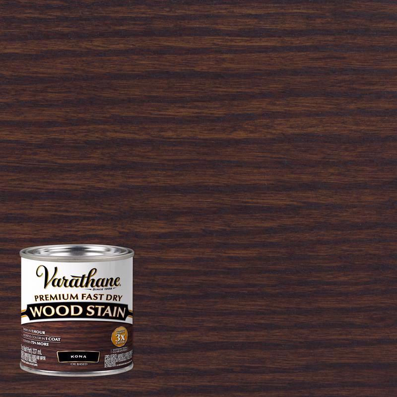 Load image into Gallery viewer, Varathane Premium Kona Oil-Based Fast Dry Wood Stain 1/2 pt
