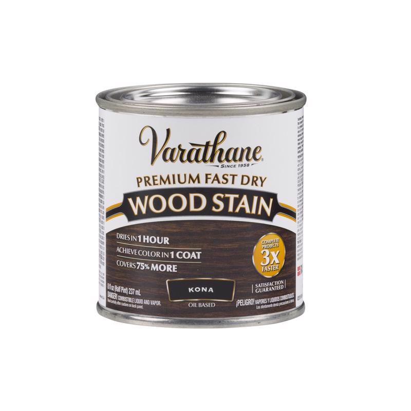 Load image into Gallery viewer, Varathane Premium Kona Oil-Based Fast Dry Wood Stain 1/2 pt
