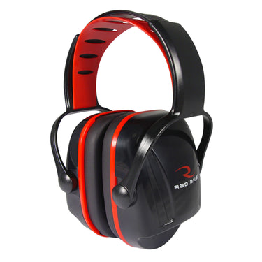 Over-the-Head Youth Ear Muffs, 22, X-Caliber, Red / Black