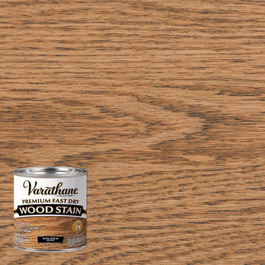 Varathane Premium Semi-Transparent Golden Oak Oil-Based Urethane Modified Alkyd Fast Dry Wood Stain 1/2 pt