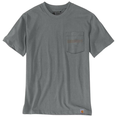Carhartt Irvine Relaxed Outdoor T-Shirt (Weather Ash Heather) Size M