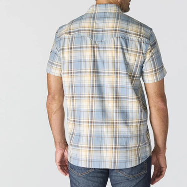Carhartt Montana Bozeman Relaxed Short Sleeve Plaid Shirt (Rolling Thunder) Size 3XL