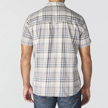 Carhartt Montana Bozeman Relaxed Short Sleeve Plaid Shirt (Carhartt Gray) Size L