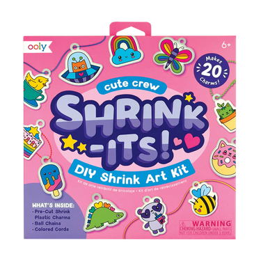 Ooly Cute Crew Shrink-Its! DIY Shrink Art Kit