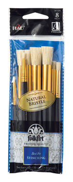 Plaid FolkArt Round Stencil Paint Brush