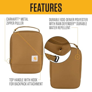 Carhartt Insulated Lunch Cooler (Green Duck Camo)
