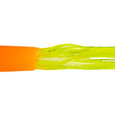 Big Bite Baits Crappie Tube 1.5" Orange/Chartreuse