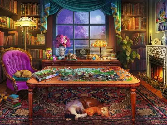 Jigsaw Puzzle Puzzler's Place - 750 Pieces