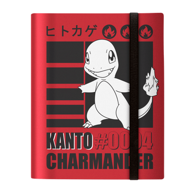 Ultra Pro Binder: Pokemon - Charmander Kanto #0004 (9-Pocket)