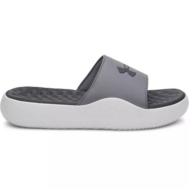 Under Armour Ignite Pro 8 Men's Fixed Strap Slides (Castlerock/Anthracite) Size 12
