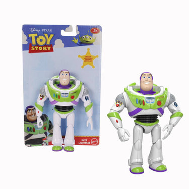 Toy Story Buzz Lightyear action figure in package and out of package