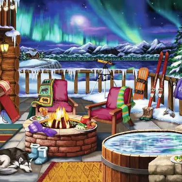 Jigsaw Puzzle Northern Lights - 500 Pieces