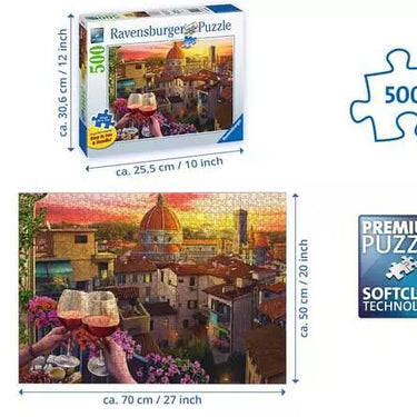 Jigsaw Puzzle Cozy Wine Terrace - 500 Pieces