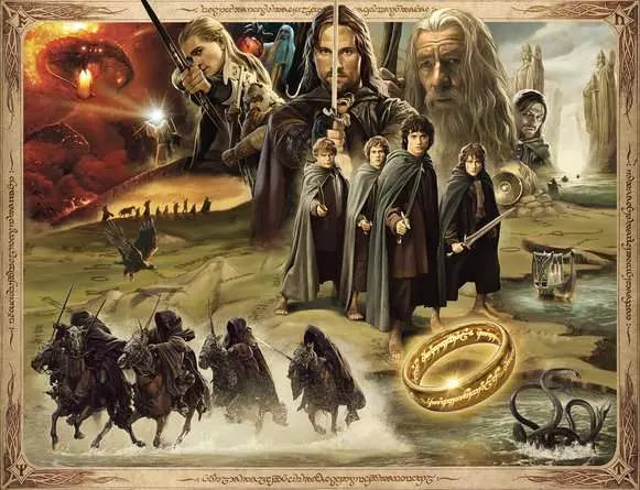 Load image into Gallery viewer, Jigsaw Puzzle Lord of the Rings: the Fellowship of the Ring - 2000 Pieces
