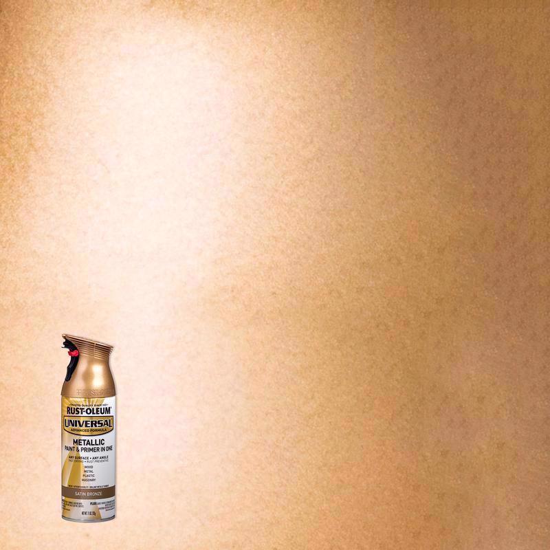 Load image into Gallery viewer, Rust-Oleum Universal Metallic Satin Bronze Metallic Spray Paint 11 oz
