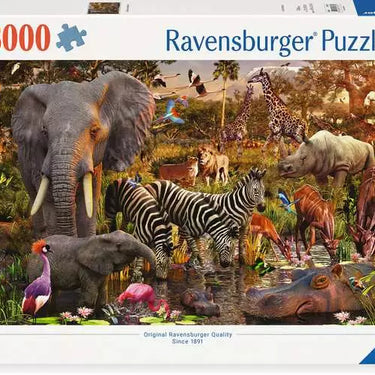Jigsaw Puzzle African Animal World - 3000 Pieces Puzzle